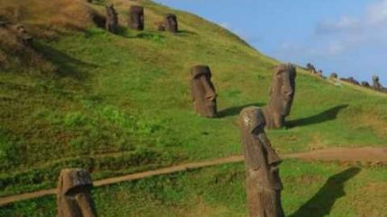 Easter Island Moai statues