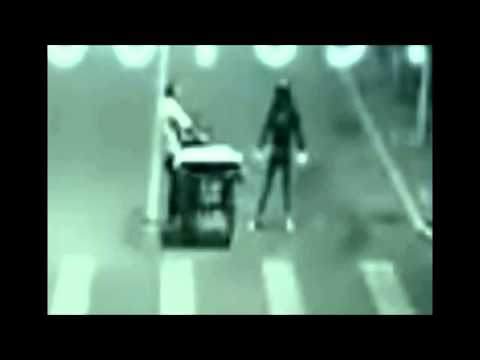 Angel saves man from near death! Caught on video