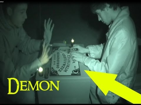 Demon possession by Ouija board -scary video