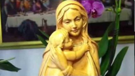 Miracle oil from Statue Our Lady from Medjugorje