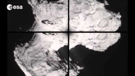 Comet’s Dust Streams and Grains Captured by Rosetta Probe  | Video