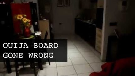 SCARY VIDEOS ghost caught on tape after ouija board experience GHOST ON TAPE Ouija board gone wrong