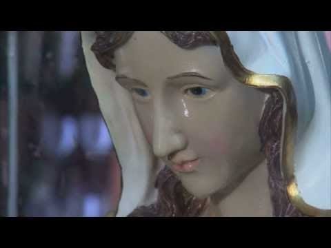 Statue of Virgin Marry Cries Tears of Oil