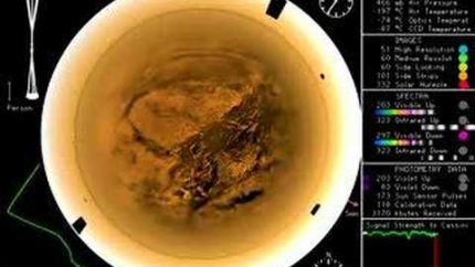 Huygens descends through Titan’s atmosphere 2