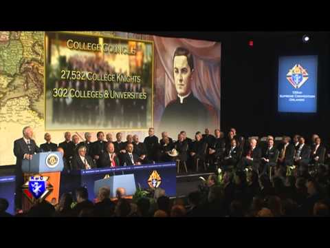 KNIGHTS OF COLUMBUS SUPREME CONVENTION _ Opening Session Part 1