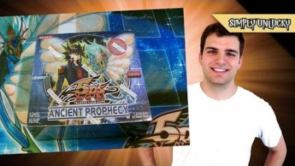 Best Yugioh 5Ds Ancient Prophecy Booster Box Opening! ..Emblem of Honor.. OH BABY!!