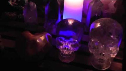 Crystal Skulls & Magical Rainbow Candles