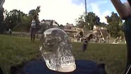 Crystal skull in the Kingdom of the Skulls