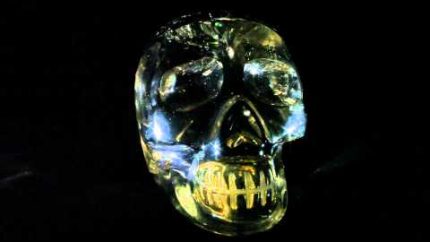 Smoky Quartz Crystal Skull CSV008