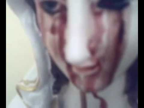 Mother mary crying for us – Tears of blood