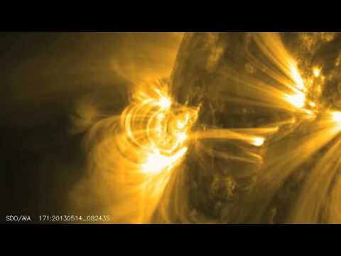 Sun’s Recent X-class Solar Flares – Up Close | NASA SDO Space Science Full HD