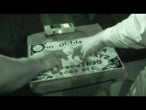 Ouija Board at Creepy Haunted Cemetery! | Dead Explorer #84