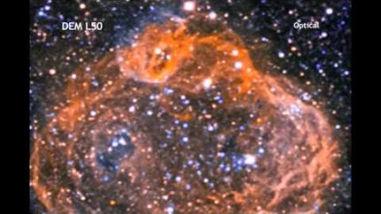 Exploding Stars Blow Super-Bubble Of X-Rays | Video