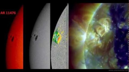 HUGE Sunspot Cometh / Solar Watch May 6, 2012