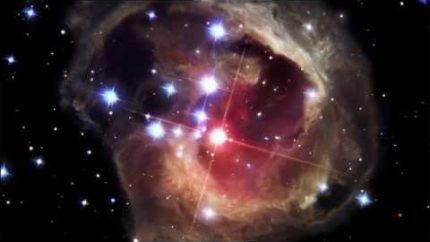 Time Lapse Hubble Images of an Exploding Star – V838 Mon
