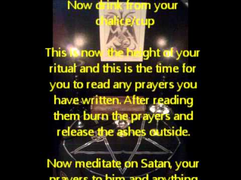 Basic Satanic Ritual (A True Satanic Ritual)