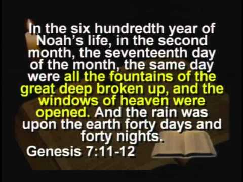 Theories About Biblical Flood, Noah’s Ark – What Happened in the Bible’s Book of Genesis ?