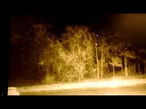 Bigfoots on video – throwing orbs at our house from across the street