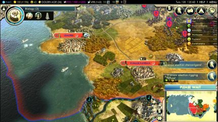 Let’s Play Civilization V: Gods & Kings; Lost City Of Atlantis P2 (Deity)