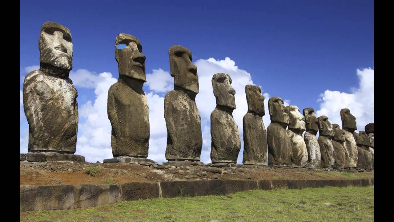 Meet moai Easter Island Chile