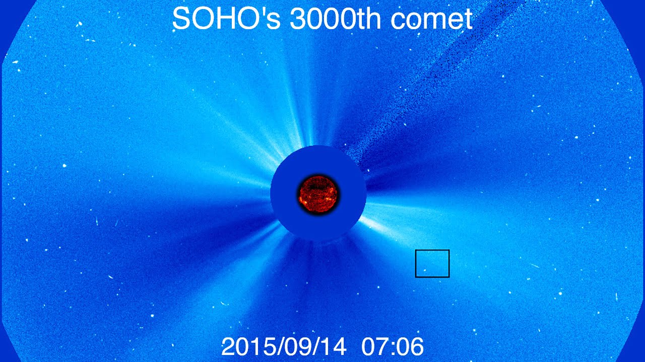 SOHO’s 3000th comet