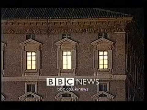 BBC News report on the death of Pope John Paul II
