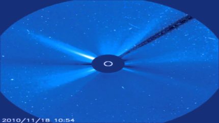 Nov. 19th’s 2010 Sundiving Comet Bites the Dust.