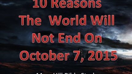 10 Reasons the October 2015 Prediction Will Fail