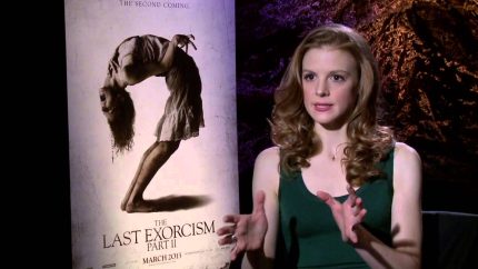 Ashley Bell’s “The Last Exorcism Part 2” Official Interview Pt 5 of 5