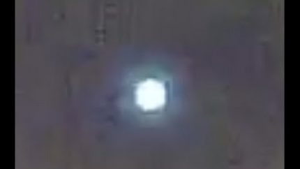 Big Bright Blue Orb UFO Passes Over Birmingham UK