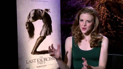 Ashley Bell’s “The Last Exorcism Part 2” Official Interview Pt 3 of 5