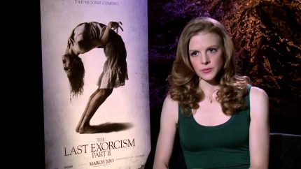 Ashley Bell’s “The Last Exorcism Part 2” Official Interview Pt 1 of 5