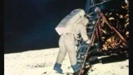 the moon landing in 1969 was fake!