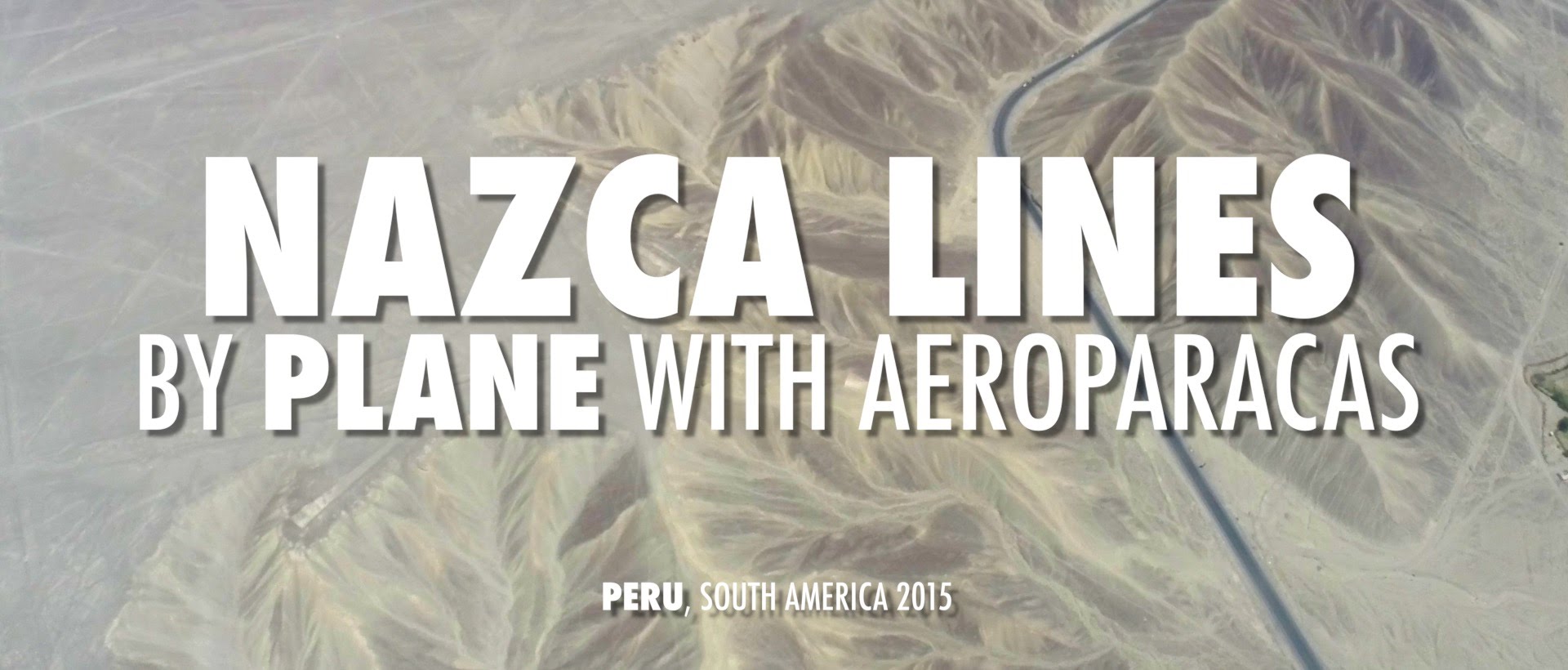 Nazca lines by plane with AeroParacas, Peru, South America
