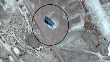Area 51 Secret Black Tower on Google Earth 2015 – FindingUFO