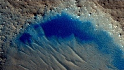 New Lake Found on Mars
