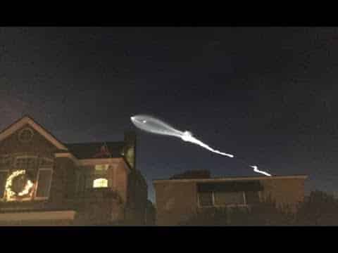 What was that weird light in the sky over California – December 2017 UFO sighting in California
