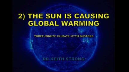 MYTH BUSTER 2: THE SUN IS CAUSING GLOBAL WARMING