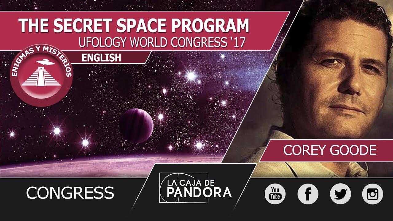 Corey Goode – THE SECRET SPACE PROGRAM – Conference at THE UFOLOGY WORLD CONGRESS ’17