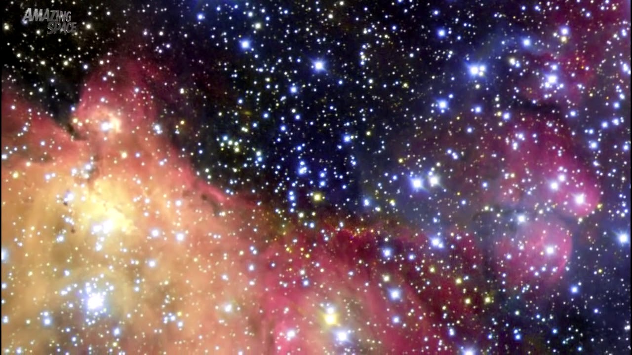 Emission Nebula N55 | The glowing gas cloud LHA 120-N55 in the Large Magellanic Cloud