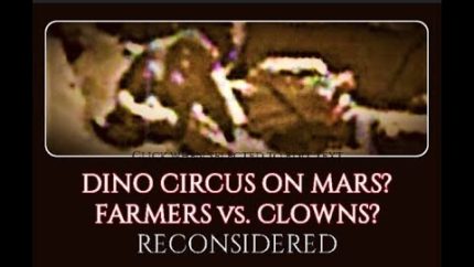 CLOWNS? Mars Anomalies c 2018: Mars Rover Footage of MARTIANS ALIVE? A Mars Circus? & Farms?