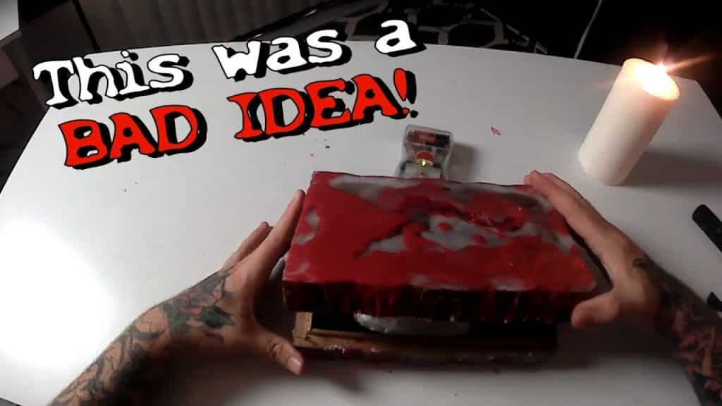 Opening a Real Cursed Dybbuk Box (Gone Wrong) Very Scary Demon Box 3AM