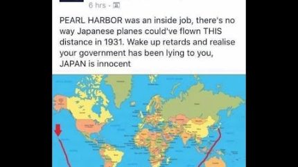 Do Flat Earthers Dream of Pearl Harbor Conspiracy Theories?
