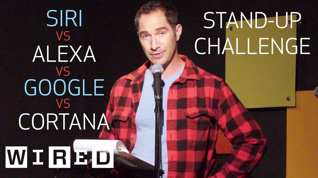 Stand-Up Comedy Using Only Siri, Alexa, Cortana and Google Home | OOO with Brent Rose | WIRED