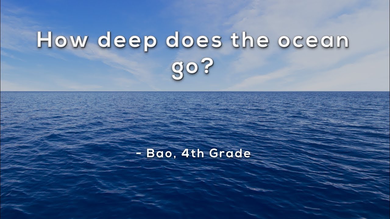 How deep does the ocean go?