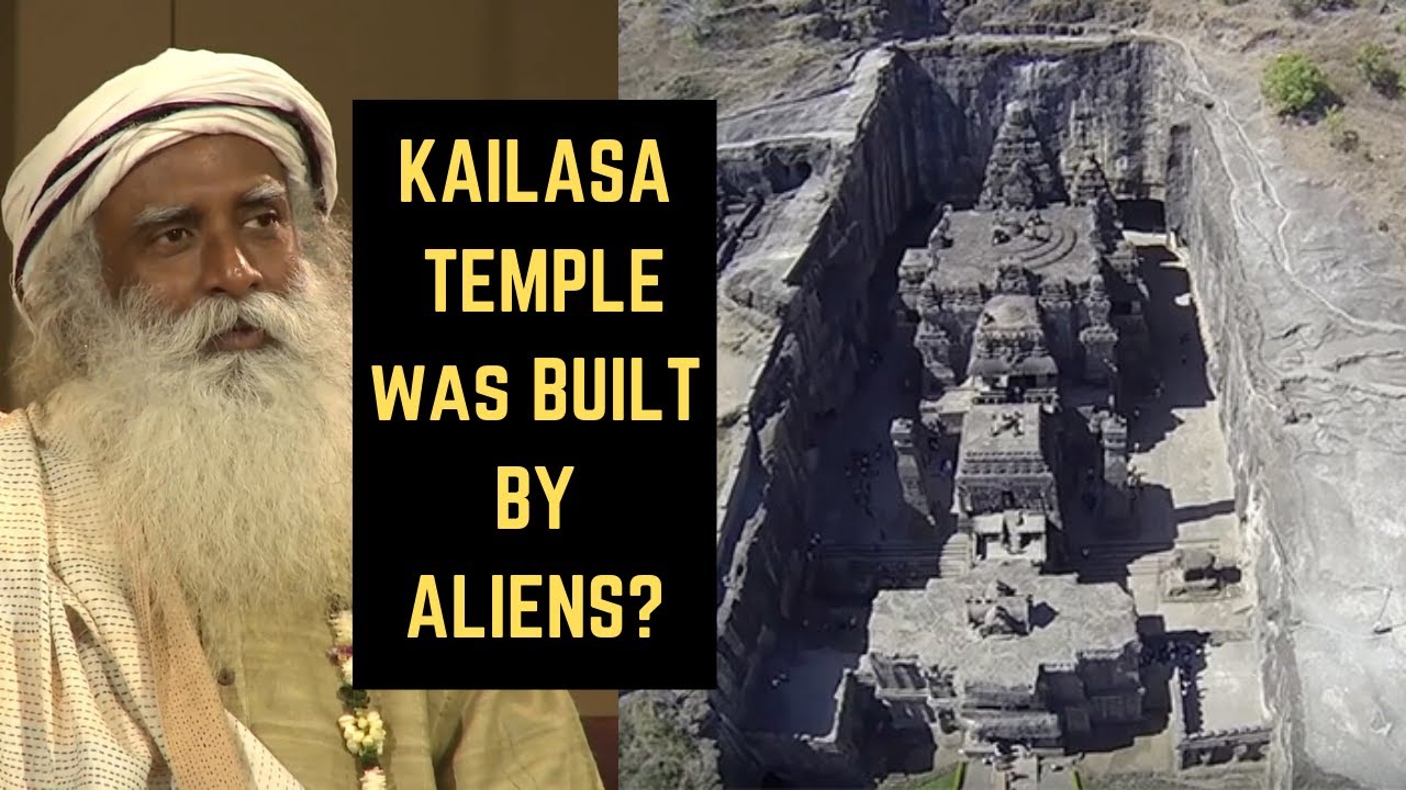 Ellora caves, Kailasa temple was built by aliens? I Sadhguru