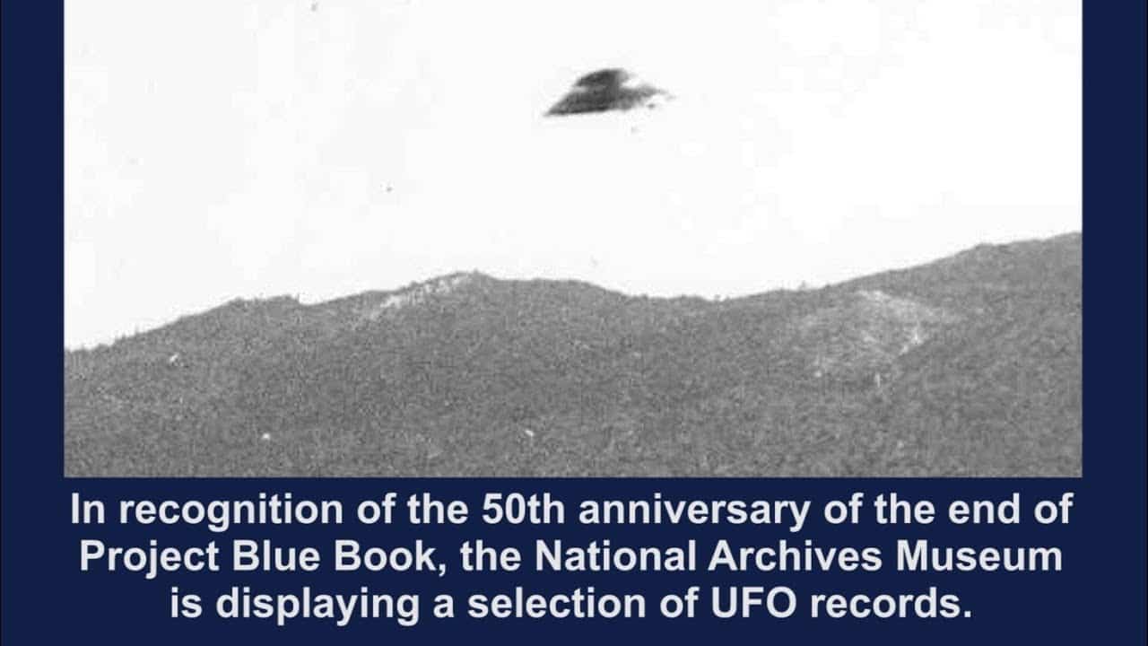 UFO Project Blue Book at National Archives Museum