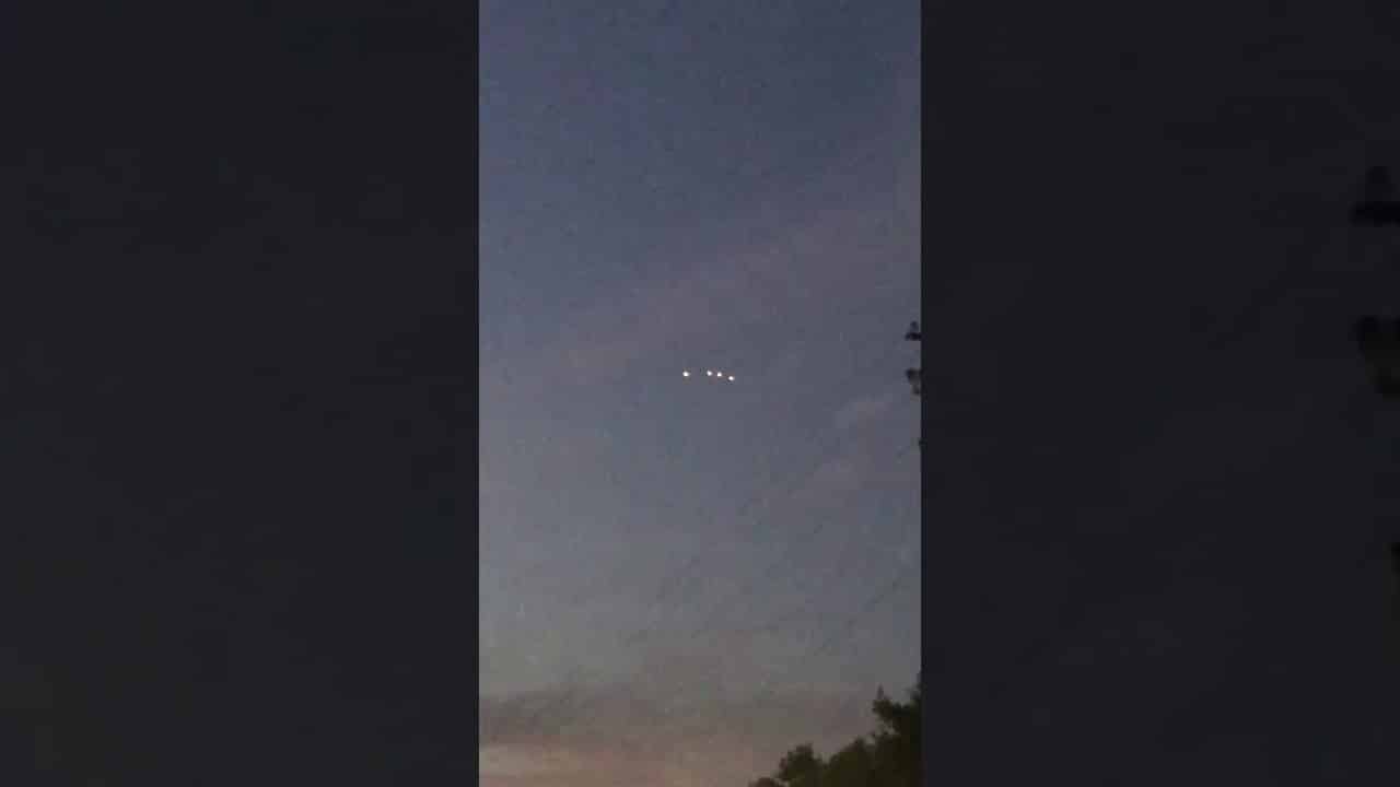 UFO Sighting Cincinnati OH 8/3/2019 Alien Aliens Unexplained Four Lights Sky