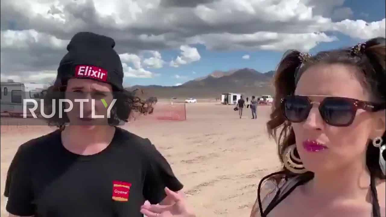 USA: 'Storm Area 51' event attracts alien enthusiasts to secretive military base area