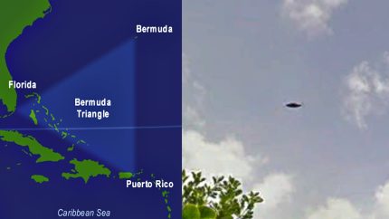 UFO In Bermuda Triangle, On Google Earth Map! UFO Sighting News. – TheTruthBehind